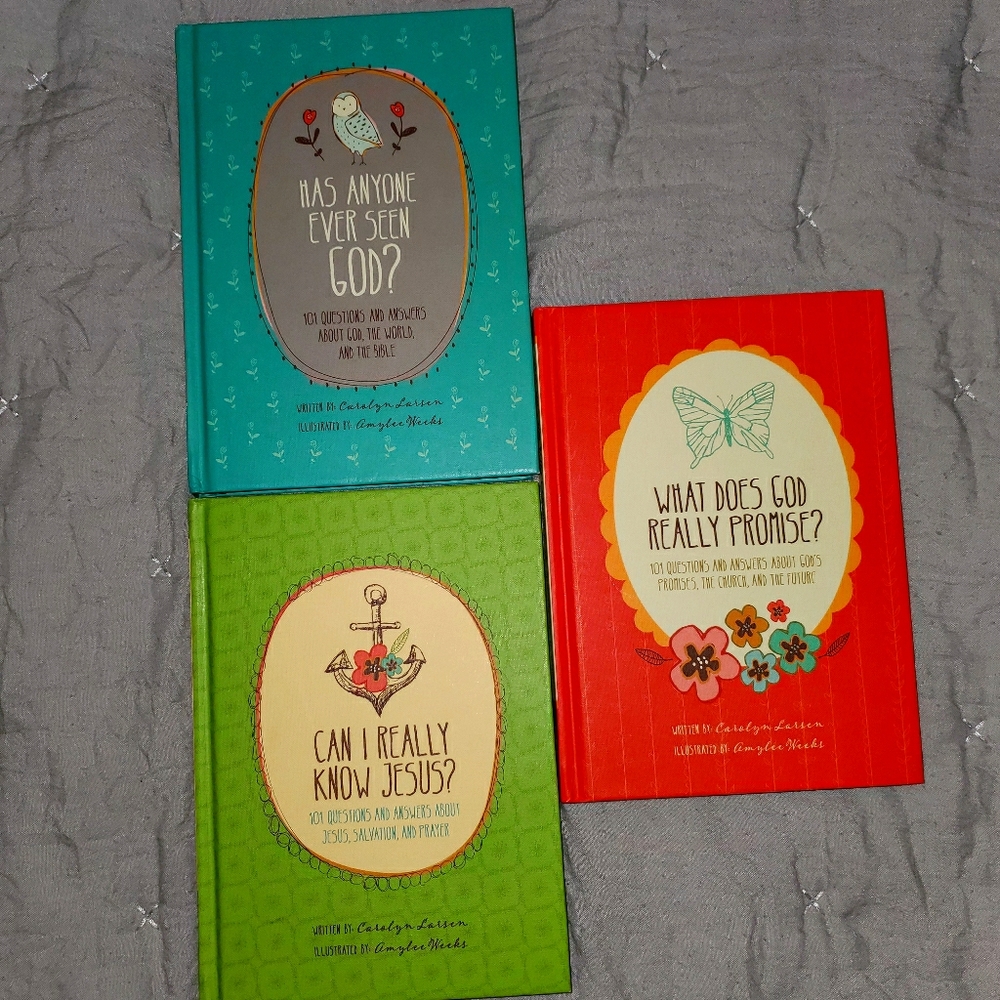 3 Inspirational book set, EUC